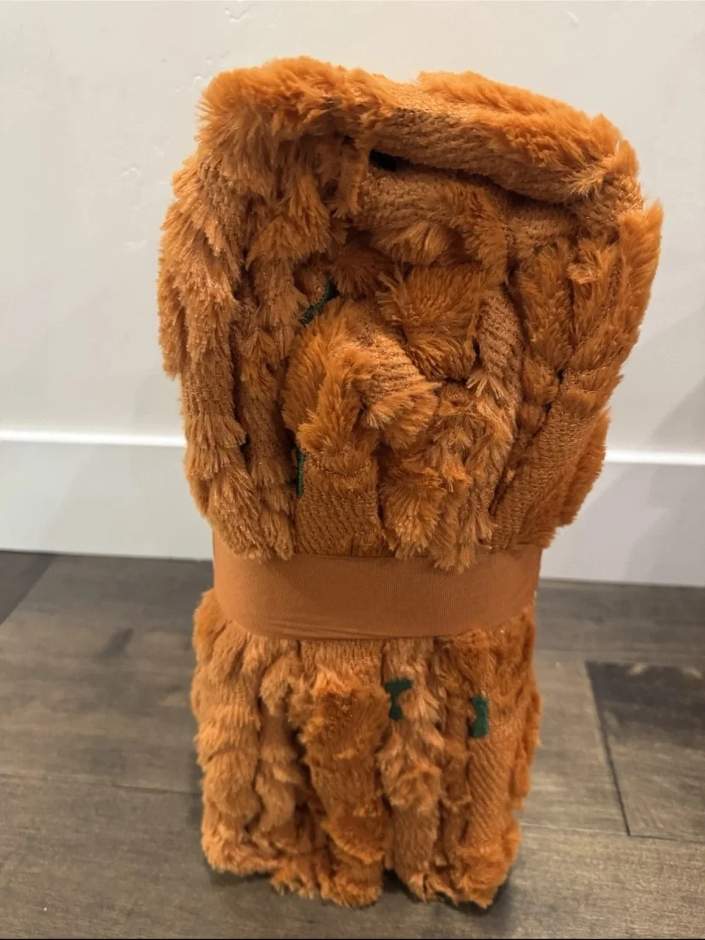 VIRAL Costco Pumpkin Embroidered Faux Fur Throw Halloween - Ships Quick!